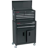 Draper Combined Roller Cabinet and Tool Chest in Black Steel