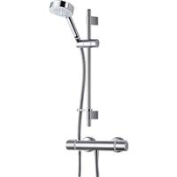 Mira Atom EV Thermostatic Bar Mixer Shower in Chrome Stainless Steel
