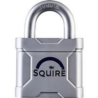 Squire Mercury Padlock 48 x 8 x 19mm in Silver Steel