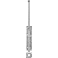 Hardware Solutions Monkey Tail Bolt 304mm Galvanised in Silver Galvanised Steel