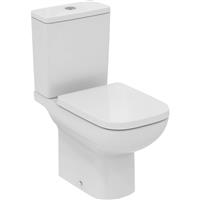 Ideal Standard i. life A Close Coupled Toilet and Soft Close Seat in White Ceramic