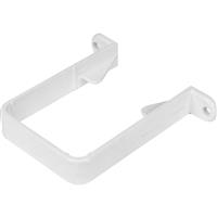 Aquaflow 65mm Square Downpipe Clip in White PVCU