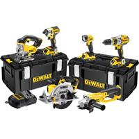 DeWalt DCK694P3-GB 18V XR Brushless Cordless 6 Piece Kit 3 x 5.0Ah in Yellow Steel