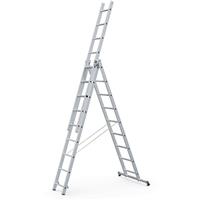 Zarges Light Trade Combination Ladder 3 x 11 Tread 3158 x 460 x 220mm Plastic