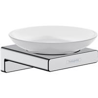 Hansgrohe AddStoris Soap Dish in Chrome Metal