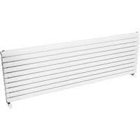 Ximax Bristol Double Horizontal Designer Radiator 584 x 1800mm 6249Btu in White Steel