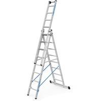 Zarges Skymaster Plus X Combination Ladder 3 x 8 Tread 2450 x 500 x 220mm Plastic