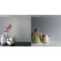 AluSplash Double-Sided Splashback 3050 x 610mm Space Silver / Brushed Steel in Space Silver/Brushed Steel Aluminium