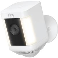 Ring Spotlight Cam Plus Battery in White