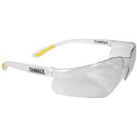 DeWalt Contractor Safety Glasses in Clear Rubber