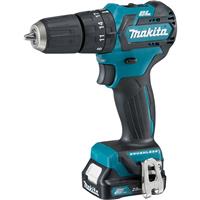 Makita CXT 12V Max Brushless Combi Drill 2 x 2.0Ah in Blue Steel