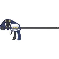 Irwin Quick-Grip Heavy-Duty Bar Clamp 450mm / 18" in Black Carbon Steel