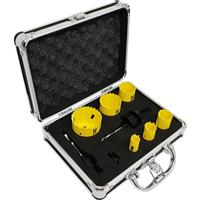 Spectre Plumber's Holesaw Set 9 Pc Plastic