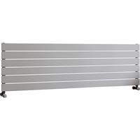 Ximax Oxford Single Horizontal Designer Radiator 445 x 1500mm 2515Btu in White Steel