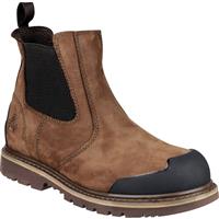 Amblers Safety Men's Amblers FS225 Safety Dealer Boots in Brown