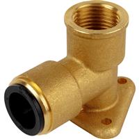 JG Speedfit Compressed Air Wingback Elbow 15mm x 1/2 BSP in Gold