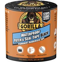Gorilla Glue Gorilla Waterproof Patch & Seal Tape 3m in Black Rubber