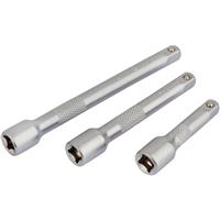 Draper Extension Bar Set 1/4" (3 Piece) Steel