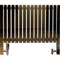 Aeon Arat Designer Radiator 660 x 390mm Btu 1551 in Brushed Stainless Steel
