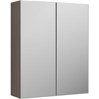 Nuie Arno Mirrored Cabinet 600mm Solace in Oak MFC