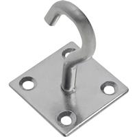Chain Plate Hook Stainless Steel in Silver