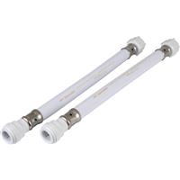 JG Speedfit Union Nut Tap Connector 15mm x 1/2" BSP 300mm (2 Pack) in White