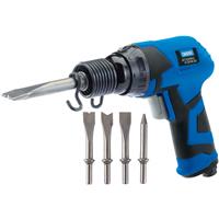 Draper Air Hammer & Chisel Kit (5 Piece) in Blue