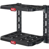Milwaukee PACKOUT Racking System Kit 508 x 546 x 447 in Black Plastic/Steel
