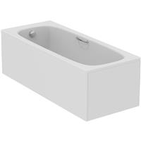 Ideal Standard i. life Single Ended Bath 1700mm x 700mm With Hand Grips No Tap Holes in White Acrylic