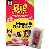 Big Cheese The Mouse & Rat Killer2 Pasta Sachets 10g (15 Pack)