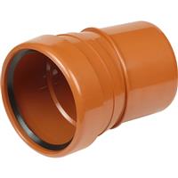 Aquaflow Single Socket Bend 110mm 15deg in Terracotta