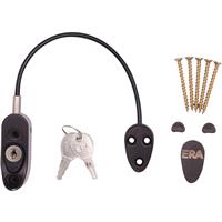 ERA Window Safety Restrictor in Brown Aluminium