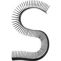 Unbranded Eaves Comb Filler in Black