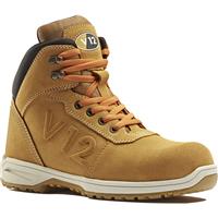 V12 Footwear Men's V BoB Safety Boots in Honey Rubber/Steel