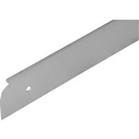 Unbranded Aluminium Worktop Strip End Cap 28mm in Silver