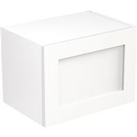 Kitchen Kit Flatpack Shaker Kitchen Cabinet Wall Bridge Unit Ultra Matt 500mm in White MFC