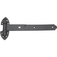 Hiatt Heavy Duty Reversible Hinge 300mm (2 Pk) in Black Steel