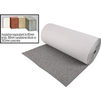 Erfurt Mav Graphite+ Insulating Lining Paper 7.5m x 50cm in Grey