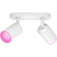Philips Hue Fugato LED Smart Double Spotlight 700lm 5.7W in White Aluminium