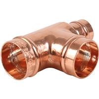 Made4Trade Solder Ring Reducing Tee 22 x 15 x 22mm in Copper