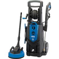 Draper Pressure Washer 230V 195bar in Blue Steel