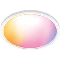 WiZ Smart LED SuperSlim Ceiling Light Colour 2600lm in White Plastic