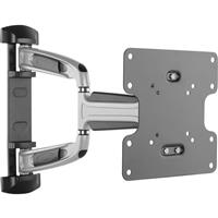 Thor Premium FM Tilt & Swivel TV Mount 43" in Black Steel/Aluminium