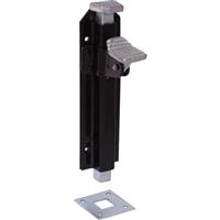 Perry Foot Bolt 200mm in Black Steel