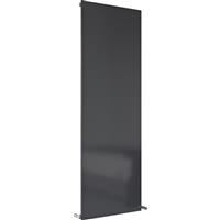 Ximax Oxford Plan Vertical Designer Radiator 1200 x 445mm 1597Btu in Anthracite Steel