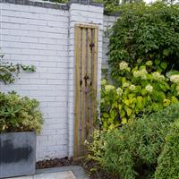 Forest Garden Pressure Treated Vertical Slatted Screen 180cm(h) x 30cm(w) (4 Pack)