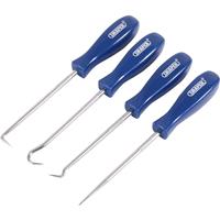 Draper Mini Pick & Hook Set (4 Piece) Stainless Steel