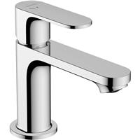 Hansgrohe Rebris S CoolStart 80 Basin Mixer Tap in Chrome Brass