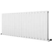 Ximax Oxford Duo Designer Radiator 600 x 1420mm 4864Btu in White Steel