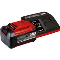 Einhell PXC 18V Battery & Charger 1 x 5.2Ah in Black Rubber